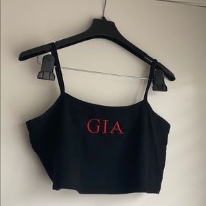 I.AM.GIA inspired crop top